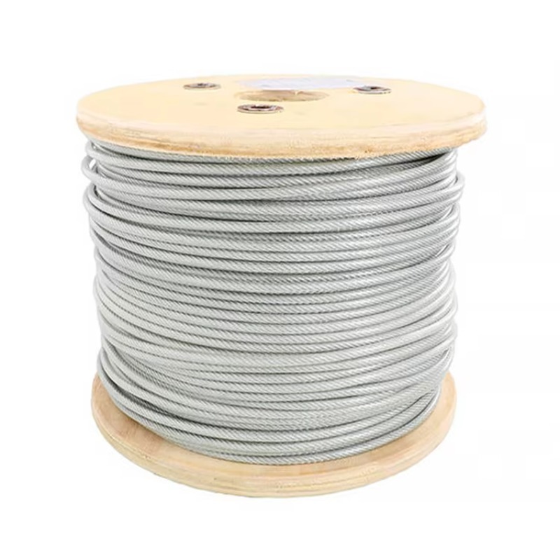 Stainless Wire Ss316 - Naylon Kaplı Çelik Halat 7*7 Paslanmaz