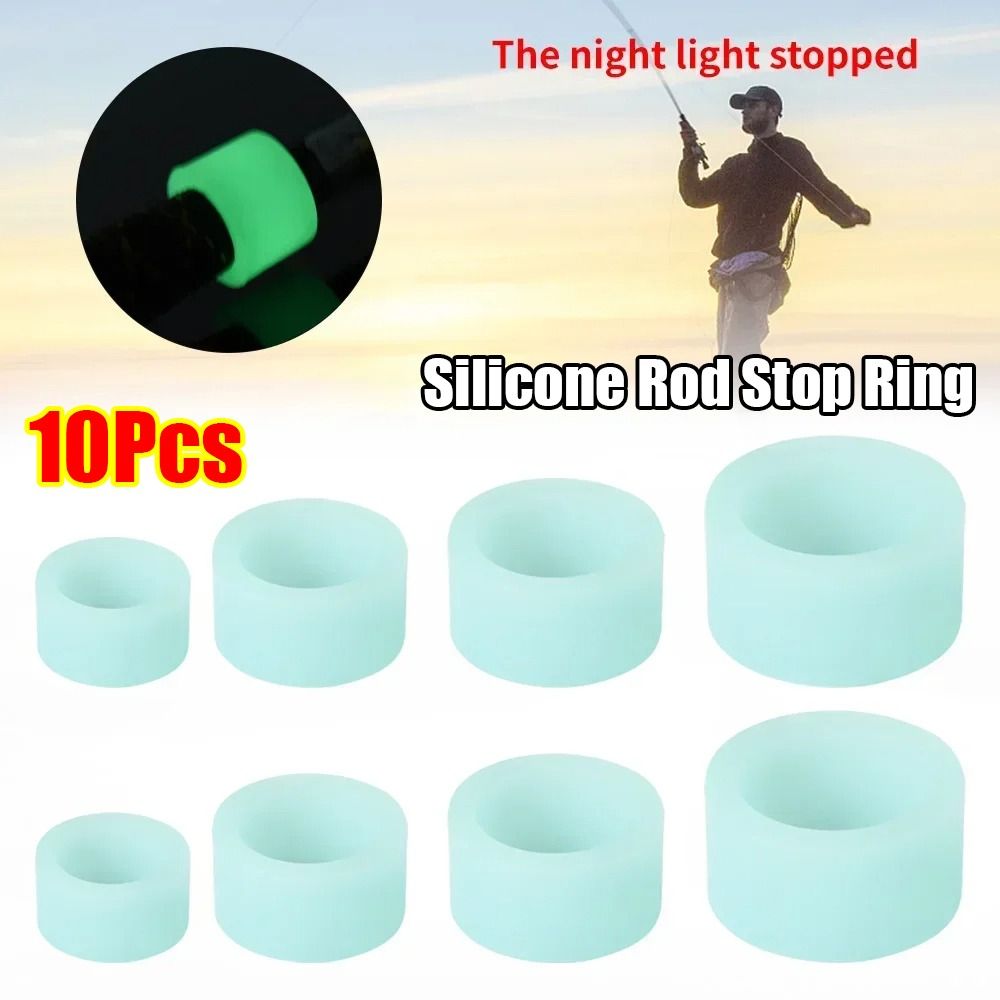 Vape Band Silicone - 10 adet dayanıklı silikon olta kaymaz