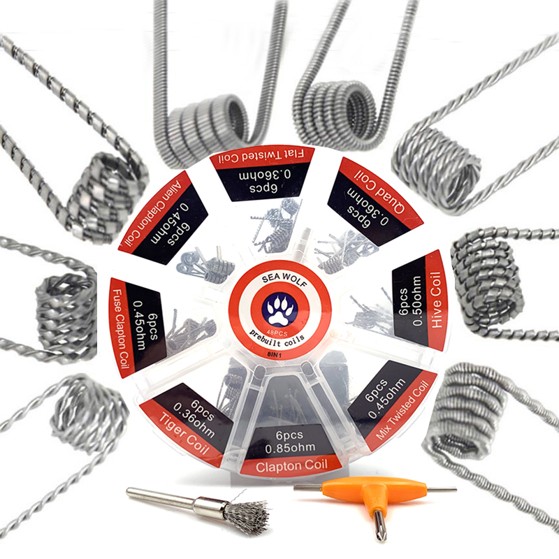 Önceden Üretilmiş Bobin 8 Çeşi - Clapton Wire Pre Built incelemesi ve fiyatı